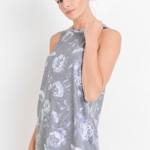 Floral Flowy Muscle Tank